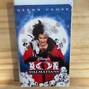 101 Dalmatians (1997) Live Action VHS (Clamshell) **Tested**